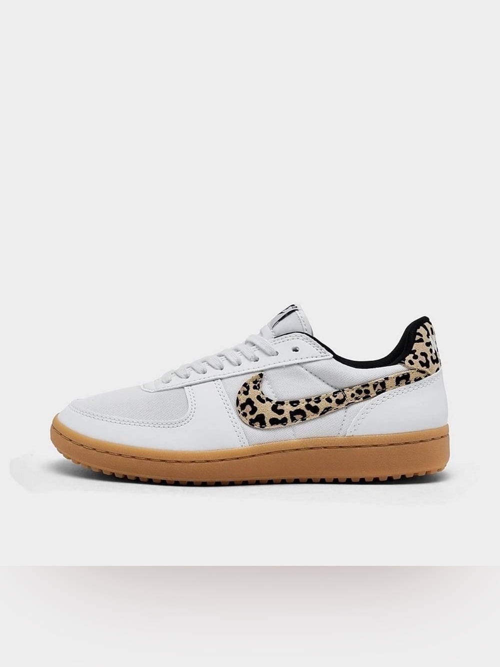 New Women sz 7 Nike Field General 82 Leopard Print Pack White IF1742 100